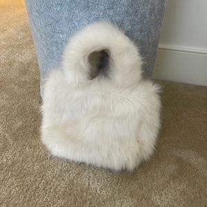 H&M Small Faux Fur Shoulder Bag